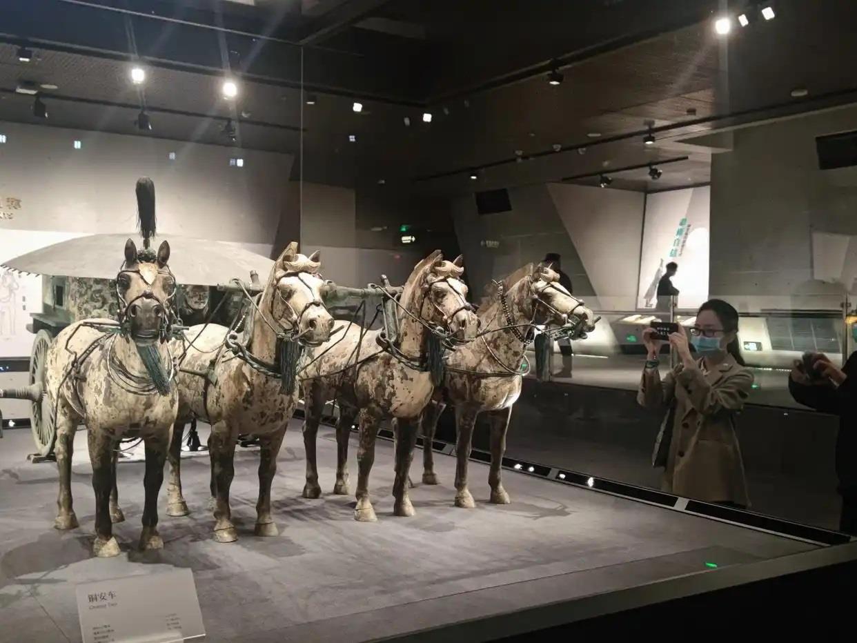 文博日历丨“节约”“比较”都源于它 秦代“座驾”藏着多少现代密码?