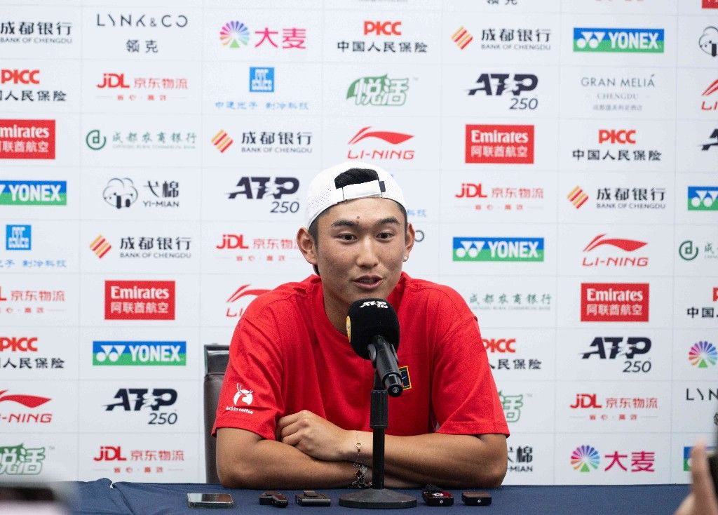 卫冕冠军商竣程回归ATP250成都公开赛
