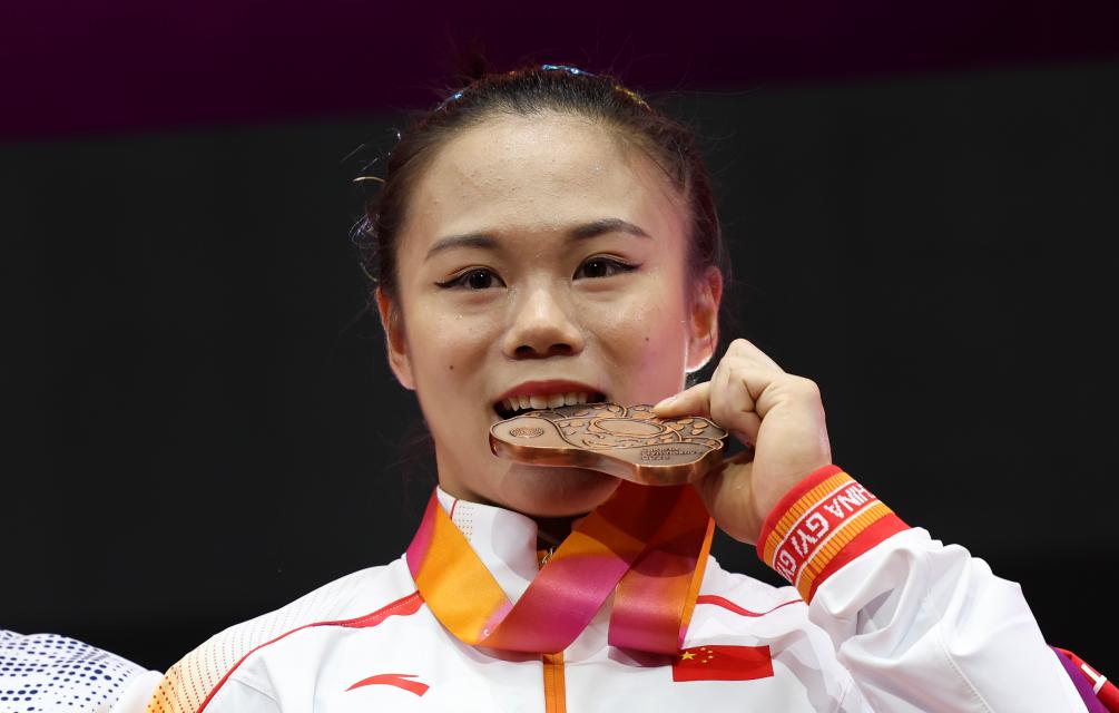 体操世锦赛｜张清颖首夺世锦赛奖牌