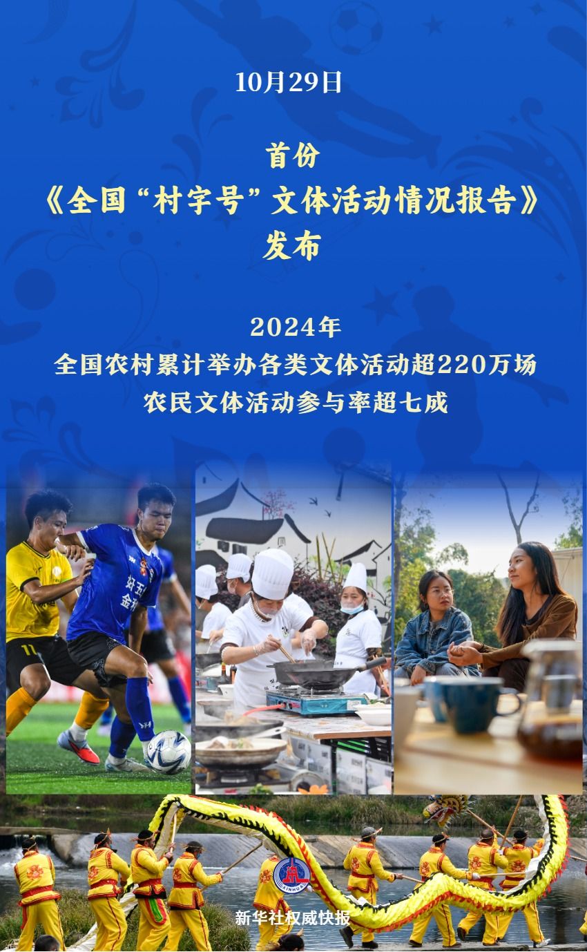超220万场!“村字号”文体活动彰显乡村精气神 超220万场!“村字号”文体活动彰显乡村精气神