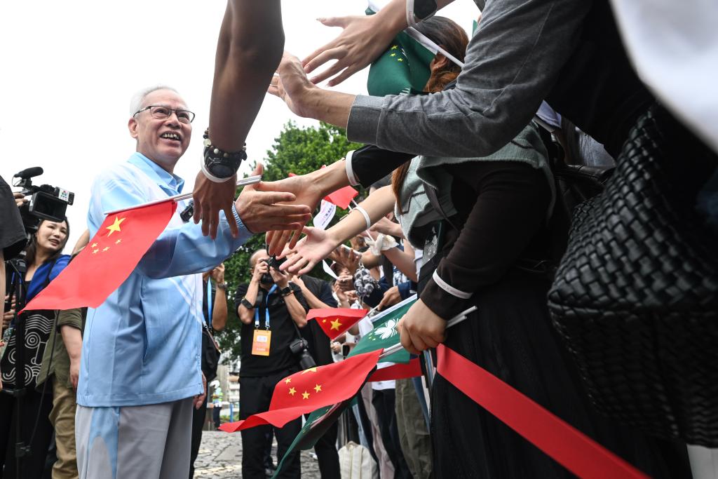 同心之火耀湾区——十五运会火炬传递活动侧记