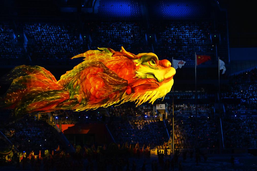 追光丨来,找一找全运会上的传统文化元素