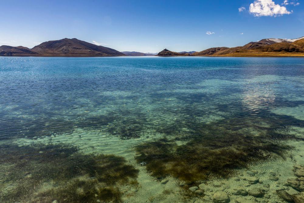 羊卓雍错初冬风光