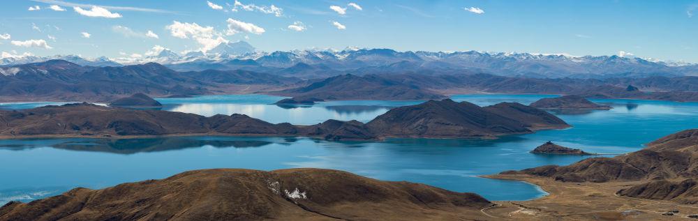 羊卓雍错初冬风光