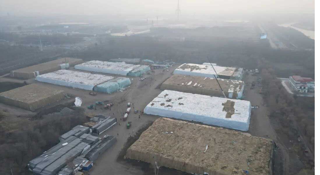 哈尔滨冰雪大世界开工！从盛夏到寒冬，揭秘存冰不化的“魔法”