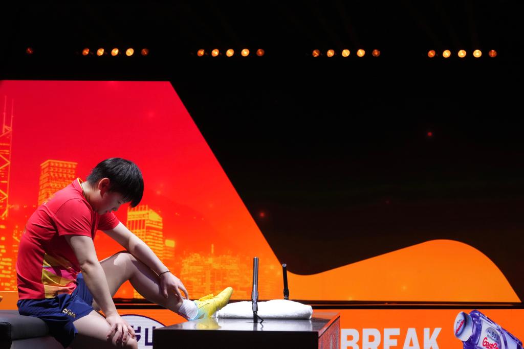 记者手记:孙颖莎的顽强与“勉强”