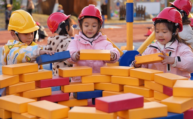 江苏海安：建构游戏乐趣多