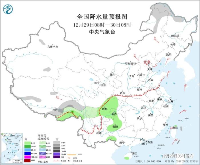 未来一周冷空气活动频繁 中东部将有一次雨雪过程 未来一周冷空气活动频繁 中东部将有一次雨雪过程