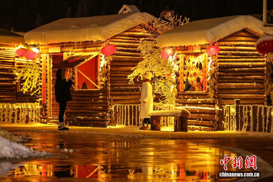 贵州六盘水：“南国雪乡”吸引游客