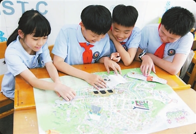 耕学科沃土 绽美育之花