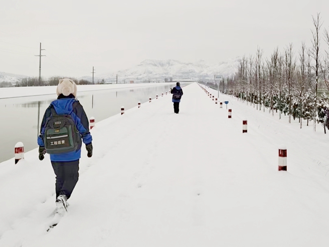 新春走基层丨守渠人24小时在岗，守护一泓清水永续北上