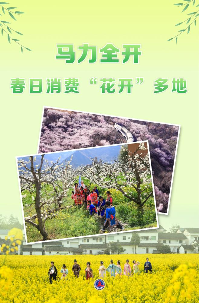 马力全开!春日消费“花开”多地