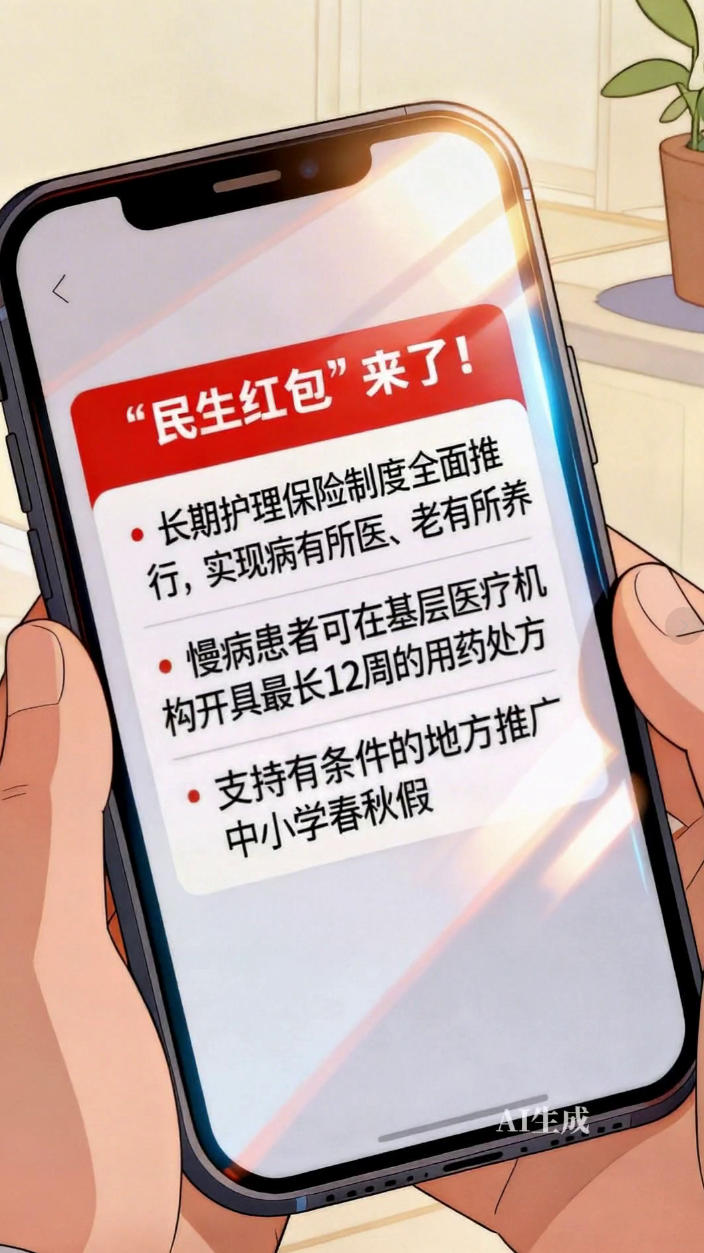 AI绘开局|这个春天,他们收到了一份特别的“民生红包” AI绘开局|这个春天,他们收到了一份特别的“民生红包”
