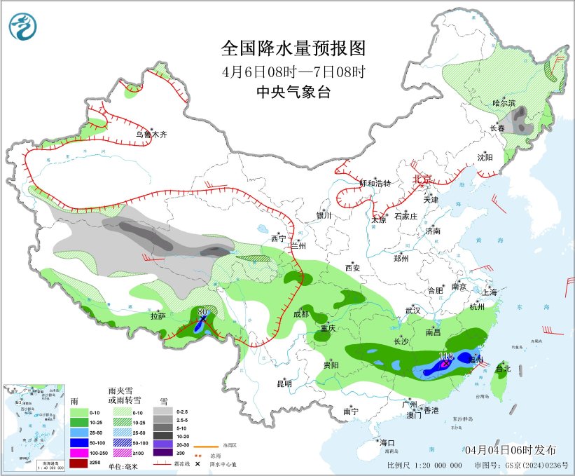 北方地区有大风沙尘雨雪 江南华南等地将有较强降水