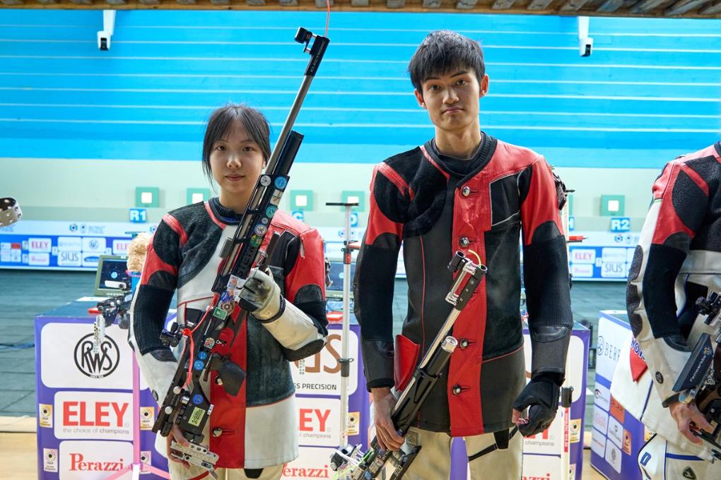 射击世界杯西班牙站:王子菲/盛李豪步枪混团摘金