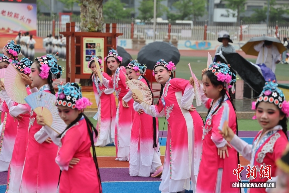 山东日照：学生学习中华优秀传统文化