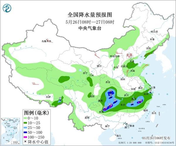 主雨带南压!重庆湖北等地仍有暴雨 南方多地闷热感或贯穿全天