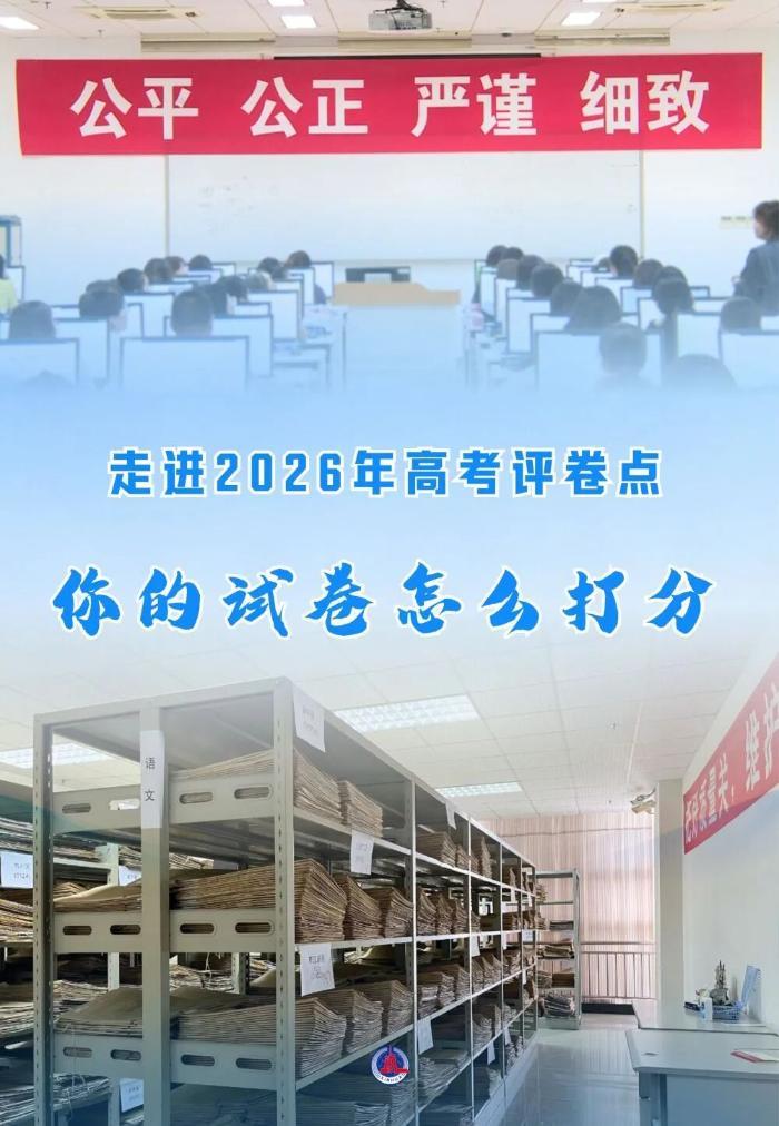 走进2026年高考评卷现场:你的试卷怎么打分