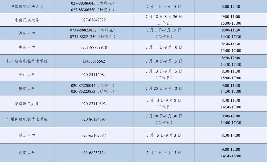2026年暑期教育部高校学生资助热线7月1日开通 图片