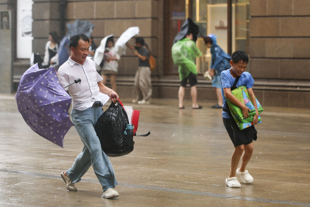 解码魔都|转移安置逾21万人 大城上海迎战“白海豚”