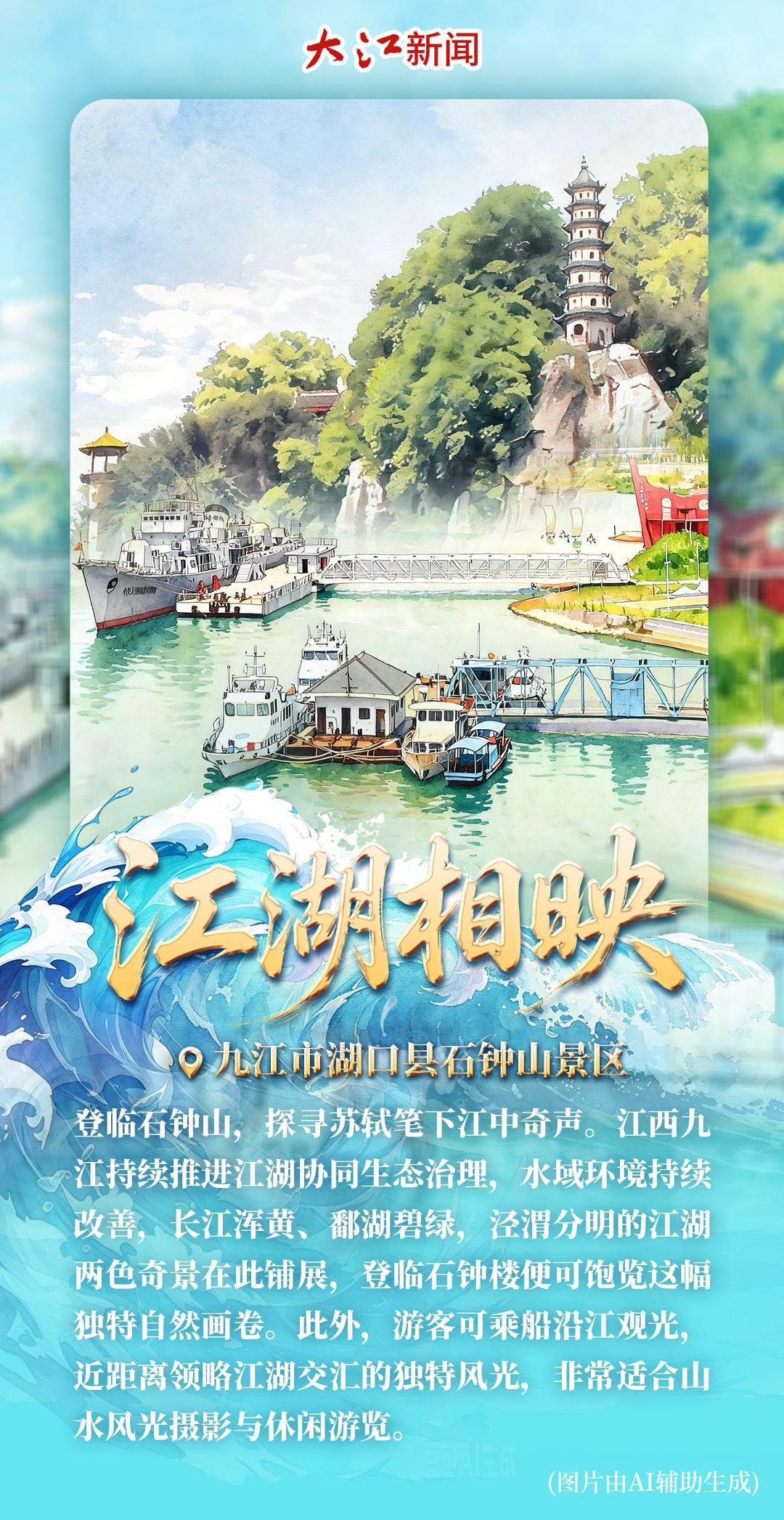 长江十年行|见证长江蜕变,畅游赣鄱滨江新画卷