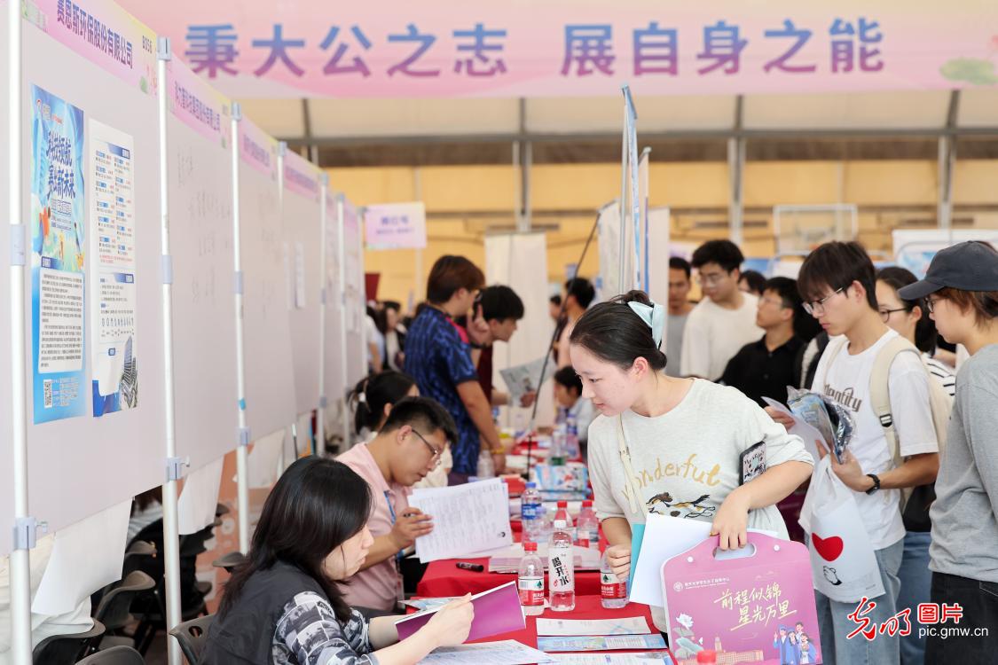 【职引未来】秋招正当时 多方携手护航学子就业 【职引未来】秋招正当时 多方携手护航学子就业