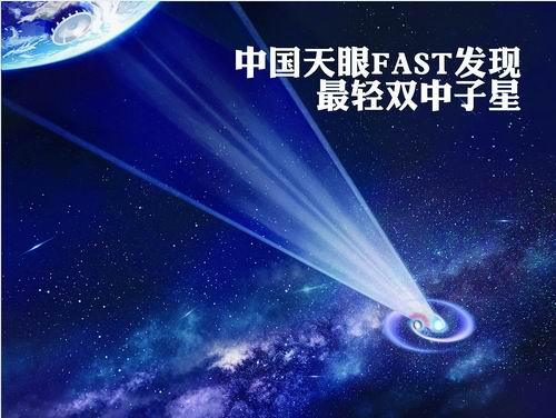 中国天眼发现极短周期、最轻双中子星系统