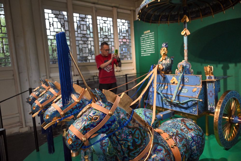 北京景泰蓝宫廷艺术特展将在恭王府展出
