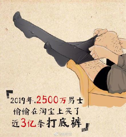 2500万男士买了近3亿条打底裤，广东男生最怕冷