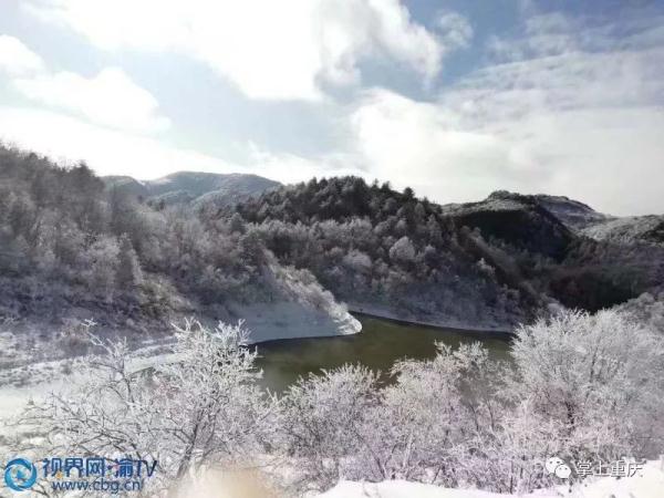 城口：黄安坝雪景宛如仙境