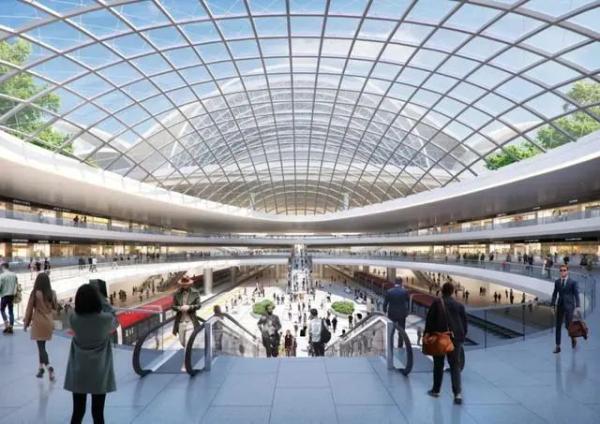南昌东站正式开建！预计2023年建成 多角度效果图曝光