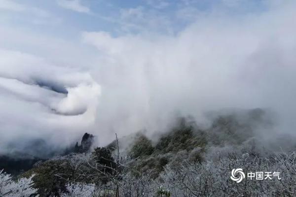 限量版美景！贵州梵净山惊现瀑布云海奇观