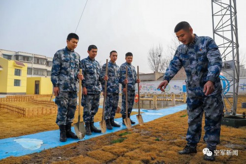 “植”得打卡！兵哥哥种树都这样硬核