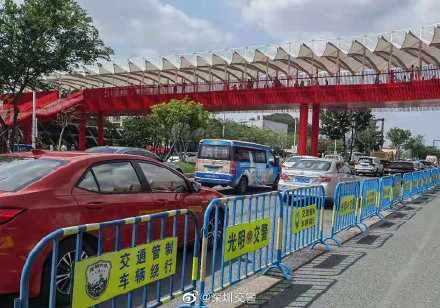 深圳虹橋公園停車場已滿請綠色出行