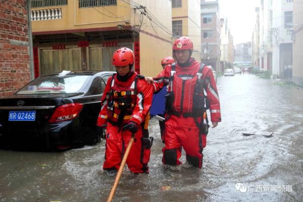 雨势凶猛！广西多地受影响，新一轮较强降雨又来袭