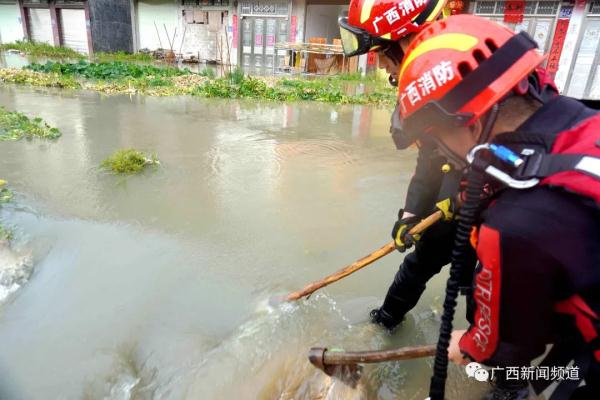 雨势凶猛！广西多地受影响，新一轮较强降雨又来袭