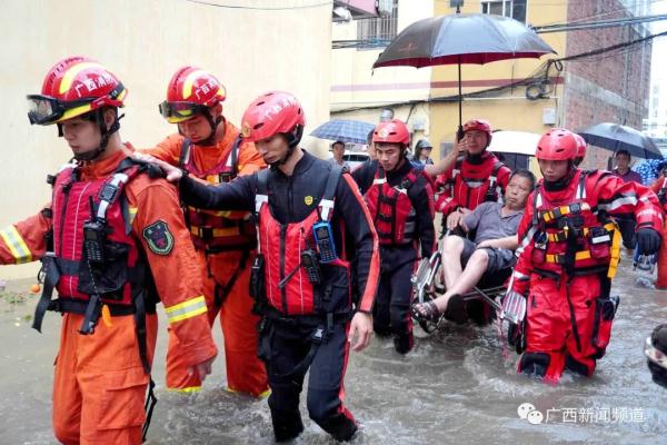 雨势凶猛！广西多地受影响，新一轮较强降雨又来袭