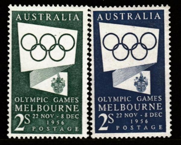 邮票故事 | 1956年墨尔本奥运会