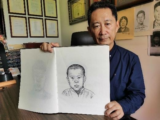 “神笔警探”林宇辉6年前画像助力打拐：宁夏被拐卖11年男童回家了