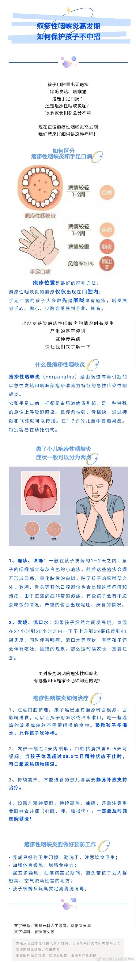 疱疹性咽峡炎高发期图片