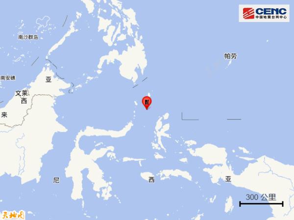 印尼马鲁古海发生6.0级地震
