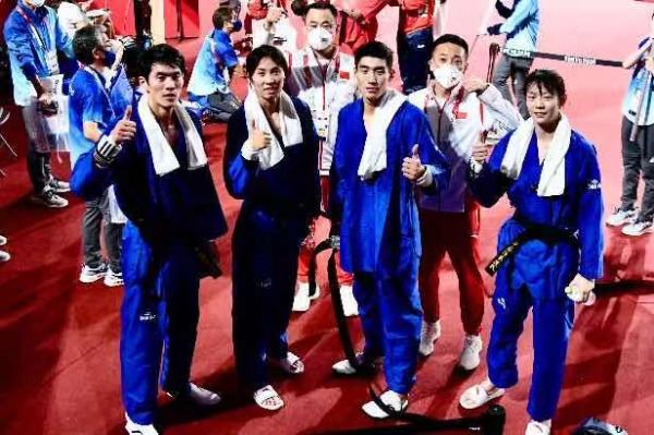 喜报！海南跆拳道选手高盼东京奥运会表演赛夺冠