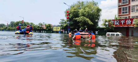 退伍不褪色！天津6名退伍大学生奔赴河南参加抗洪救灾