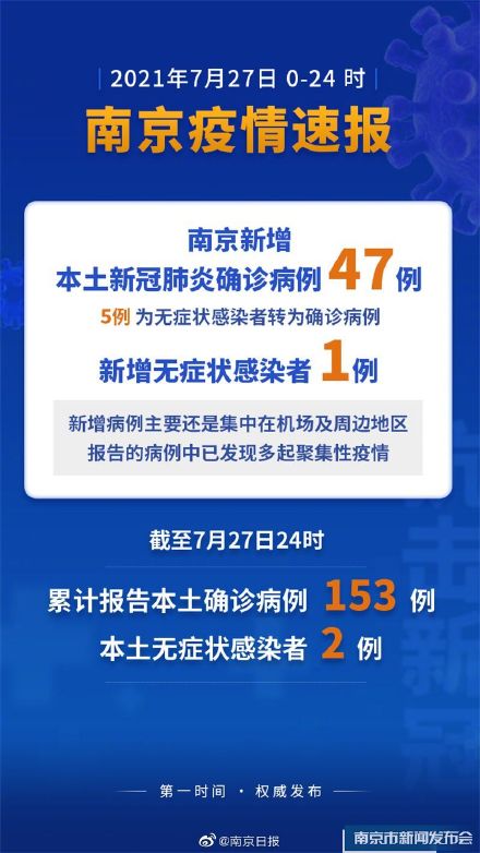 南京：新增本地确诊病例18例，累计本土确诊病例171例