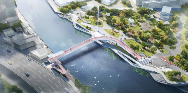 【便民】苏州河上将新建一座人行桥