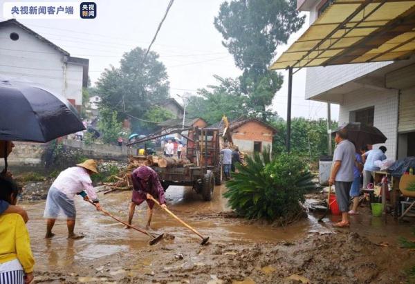 陕西勉县特大暴雨致城区6万人用水困难 部分镇村通信电力中断