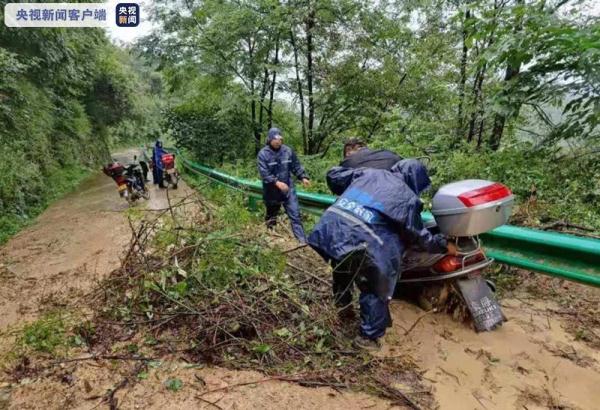 陕西勉县特大暴雨致城区6万人用水困难 部分镇村通信电力中断