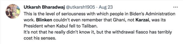 太尴尬！美国国务卿闹乌龙：吐槽阿富汗总统，却把名字念错了……