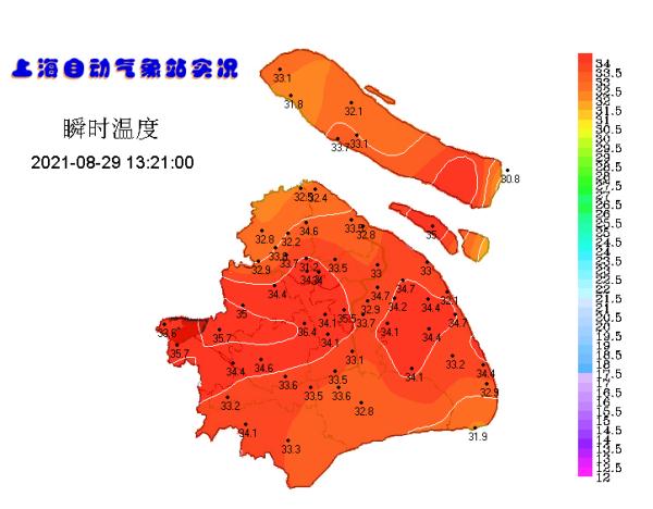 上海今天冲36度，持续到…