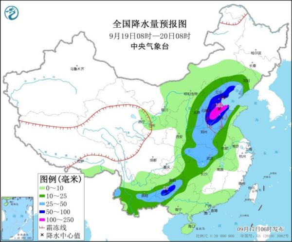 新一轮强降雨或影响中秋假期 波及京津冀等多个省区市
